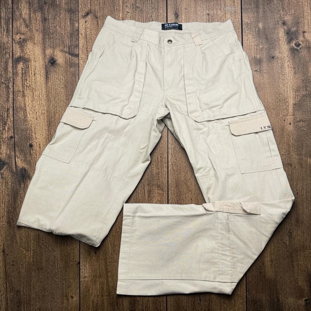 Blackhawk Warrior Wear Mens Khaki Tactical Pants ITS Integrated Tourniquet 36x36